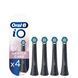Змінні зубні насадки для електричної зубної щітки Oral-B iO Gentle Care Black чорні 4шт NiO2B-4 фото 1