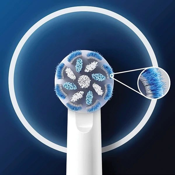 Змінні зубні насадки Oral-B Sensitive Clean EB60RX PRO 4 шт. зубні насадки орал бі для електричних щіток Ультрам'які  N44-4 фото