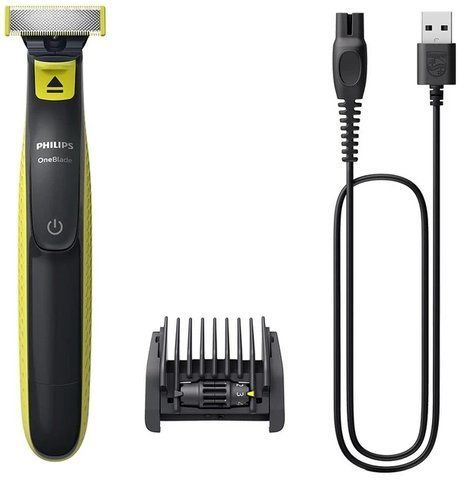 Електростанок Philips OneBlade QP2724/20 Тример Бритва Філіпс Уан Блейд для бороди та вусів 1BL-QP2724-111 фото
