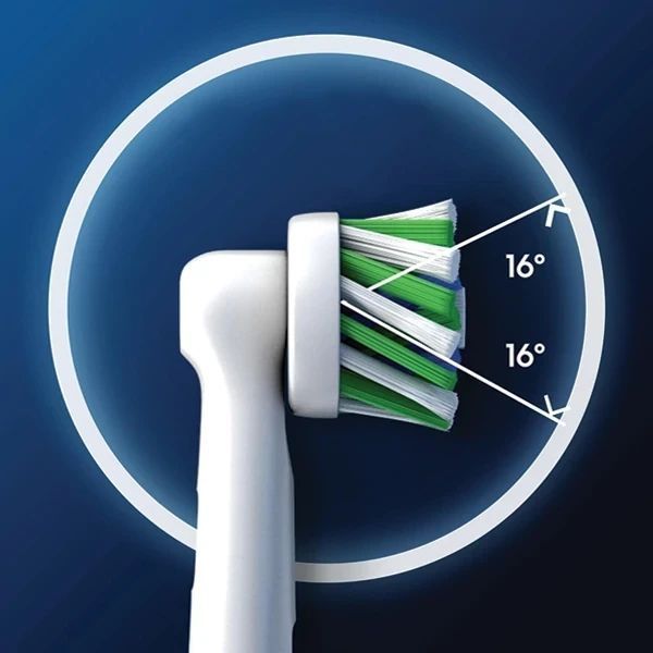 Змінні зубні насадки Oral-B Cross Action EB50RX PRO 2шт. зубні насадки орал бі для електричних щіток N11-2 фото