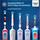 Дитячі змінні насадки для електричної зубної щітки 2шт. Oral-B EB10S Extra Soft Spider Man Чоловік павук N10-2 фото 5