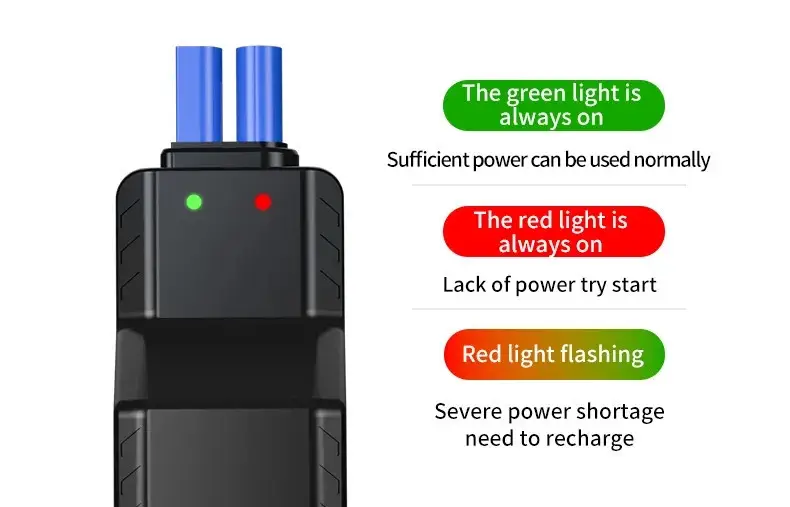 Автомобільний бустер пускач компресор ліхтар повербанк 4в1 8400mAh, пусковий зарядний пристрій для авто, автомобільний стартер BUST4in1 фото