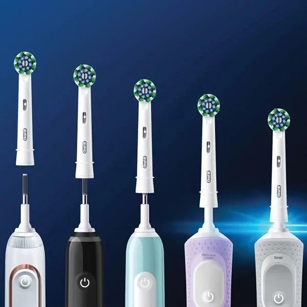Змінні зубні насадки Oral-B Cross Action EB50RX PRO 8шт. зубні насадки орал бі для електричних щіток N11-8 фото
