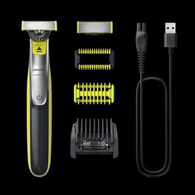 Тример Philips OneBlade 360 Face + Body QP2834/23 Електростанок Бритва Філіпс Уан Блейд для бороди та вусів 1BL-QP2834 фото