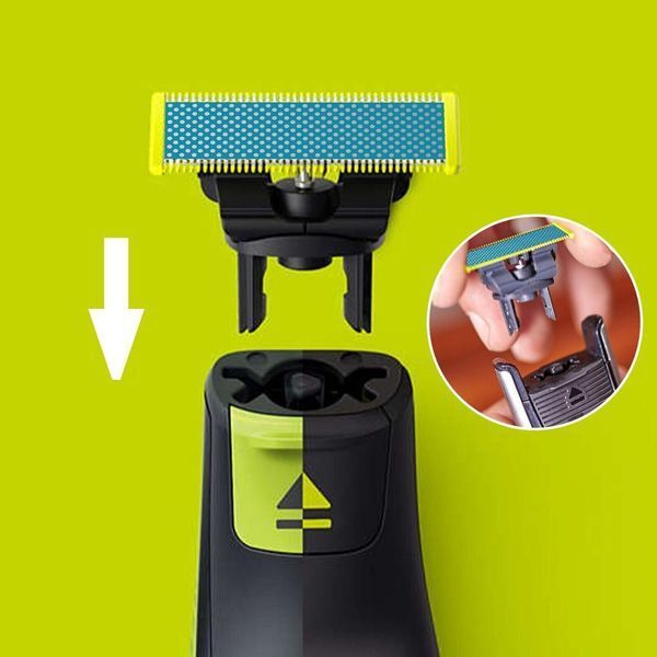 Змінні леза Philips OneBlade QP225/50 Anti-Friction 2 шт. насадка для тримера філіпс уан блейд 1BL-2-77879 фото