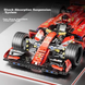 Конструктор F1 Technic Ferrari Феррари 1:10 красная 1163 деталей, спортивная машинка феррари ф1 конструктор, болид ф1 F1-FER1 фото 2
