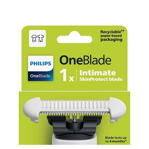 Леза Philips OneBlade Intimate QP219/52 з додатковим захистом 1 шт - для інтимного догляду 1BL-INT-1 фото